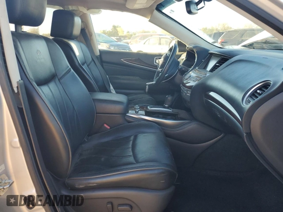 2013 Infiniti JX35 with VIN 5N1AL0MM2DC345006, listed as a Copart auction lot 75077324 with 249,410 mi miles and Salvage Title. Bid and sale history available at carsss.com. Image 7.