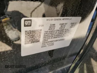 2025 Chevrolet Malibu LT with VIN 1G1ZD5ST1SF103582, listed as a Copart auction lot 51154425 with 7,376 mi miles and Salvage Title. Bid and sale history available at DreamBid. Image 12.