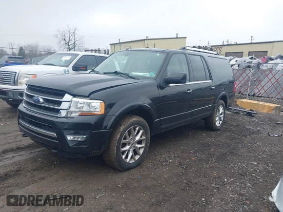 2015 Ford Expedition Max Limited with VIN 1FMJK2AT5FEF27137, listed as a IAAI auction lot 41680823 with 327,425 mi miles and . Bid and sale history available at DreamBid. Image 17.