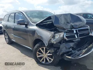 2016 Dodge Durango Limited with VIN 1C4RDHDG1GC407853, listed as a IAAI auction lot 42442383 with 104,814 mi miles and . Bid and sale history available at DreamBid. Image 1.