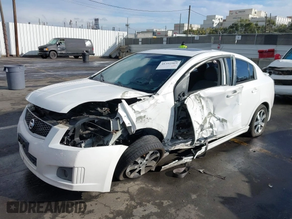 2012 Nissan Sentra S with VIN 3N1AB6AP8CL666272, listed as a IAAI auction lot 41392965 with Not Provided miles and . Bid and sale history available at DreamBid. Image 2.