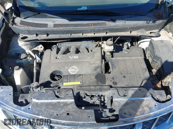 2011 Nissan Murano LE with VIN JN8AZ1MU3BW055706, listed as a IAAI auction lot 42230783 with 219,170 mi miles and . Bid and sale history available at DreamBid. Image 10.