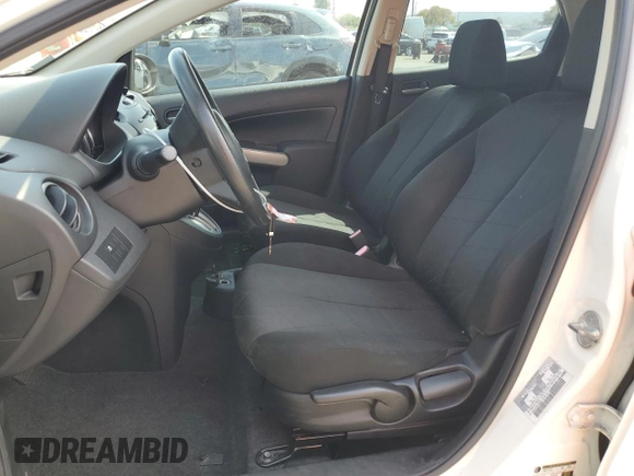2014 Mazda 2 Sport with VIN JM1DE1KY2E0185624, listed as a Copart auction lot 50622285 with 73,590 mi miles and Salvage Title. Bid and sale history available at carsss.com. Image 7.