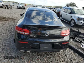 2023 Mercedes-Benz C 300 with VIN W1KWJ8DB2PG131066, listed as a Copart auction lot 78789684 with 9,617 mi miles and Salvage Title. Bid and sale history available at DreamBid. Image 6.