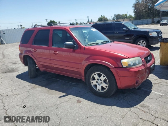 2005 Ford Escape Limited with VIN 1FMCU94185KD75148, listed as a Copart auction lot 54935905 with 148,888 mi miles and Salvage title. Bid and sale history available at DreamBid. Image 4.
