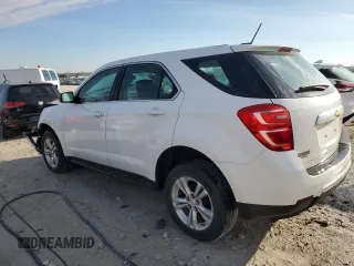 2016 Chevrolet Equinox LS with VIN 2GNFLEEKXG6205231, listed as a Copart auction lot 50716285 with 133,306 mi miles and Salvage Title. Bid and sale history available at DreamBid. Image 2.