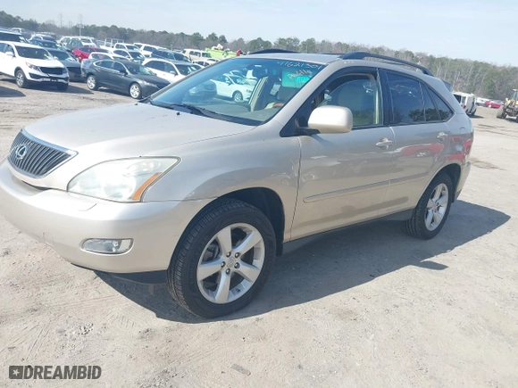 2007 Lexus RX 350 with VIN JTJGK31UX70002910, listed as a IAAI auction lot 41621301 with 123478 miles. Bid and sale history available at carsss.com. Image 17.
