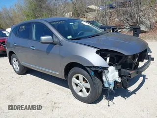 2013 Nissan Rogue S with VIN JN8AS5MV3DW657819, listed as a IAAI auction lot 42123056 with 104,794 mi miles and . Bid and sale history available at DreamBid. Image 1.