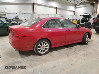 2006 Acura TSX with VIN JH4CL96876C038823, listed as a Copart auction lot 52585445 with 113,530 mi miles and Clean Title. Bid and sale history available at carsss.com. Image 3.