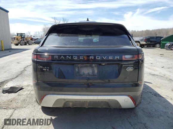 2019 Land Rover Range Rover Velar R-Dynamic SE with VIN SALYL2EX1KA780480, listed as a Copart auction lot 49765254 with 80,510 mi miles. Bid and sale history available at carsss.com. Image 6.