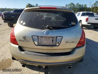 2005 Nissan Murano S with VIN JN8AZ08W95W427172, listed as a Copart auction lot 76733054 with 51,053 mi miles and Clean Title. Bid and sale history available at carsss.com. Image 6.