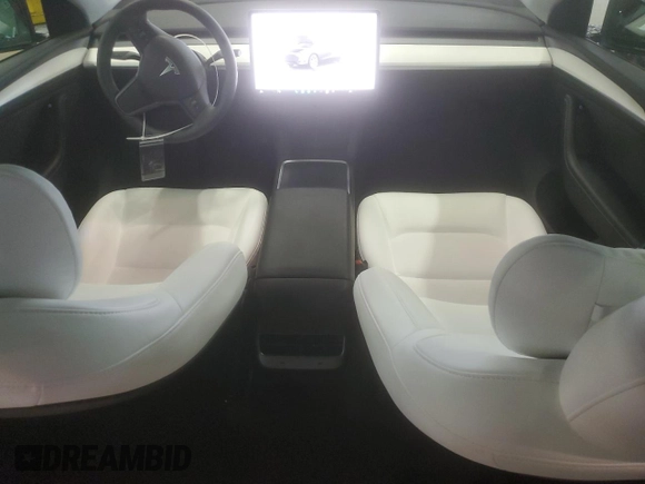 2023 Tesla Model Y Long Range z VIN 7SAYGDEE6PA179733, wystawiony jako Copart lot #58399015 z przebiegiem 45 780 mil mil oraz Szkoda całkowita • Salvage title. Historia ofert i sprzedaży dostępna na DreamBid. Obrazek 8.