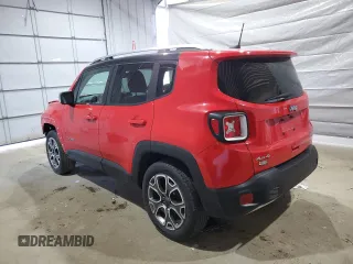 2018 Jeep Renegade Limited z VIN ZACCJBDB8JPG96152, wystawiony jako Copart lot #58306035 z przebiegiem 105 792 mil mil oraz Szkoda całkowita • Salvage title. Historia ofert i sprzedaży dostępna na DreamBid. Obrazek 2.