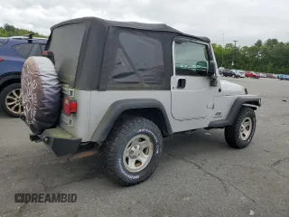 2004 Jeep Wrangler SE с VIN 1J4FA29144P720455, выставлен на аукционе Copart как лот 57907595 с пробегом 125 727 миль миль и Чистый • Clean title. История ставок и продаж доступна на DreamBid. Изображение 3.