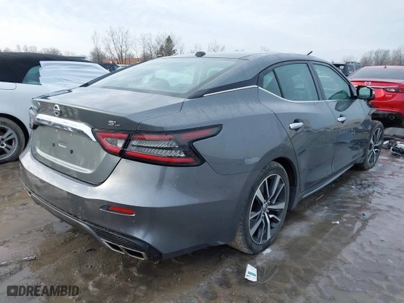 2020 Nissan Maxima SL with VIN 1N4AA6DV3LC373388, listed as a IAAI auction lot 41483674 with 99,951 mi miles. Bid and sale history available at carsss.com. Image 4.