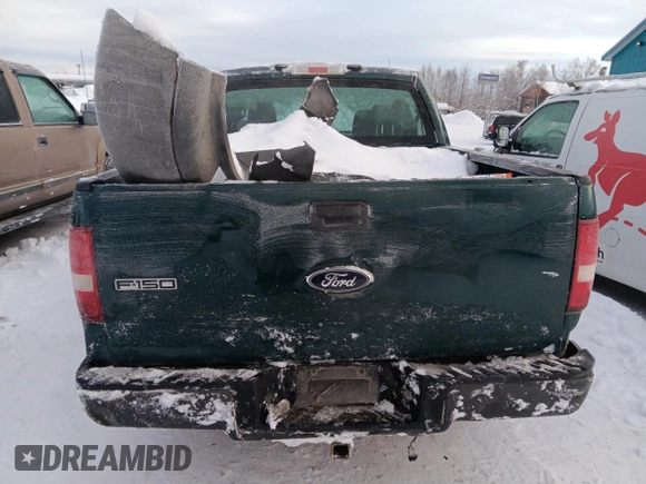 2008 Ford F-150 XL with VIN 1FTRW14W08FA87403, listed as a Copart auction lot 87237614 with 173,971 mi miles and Salvage Title. Bid and sale history available at carsss.com. Image 6.