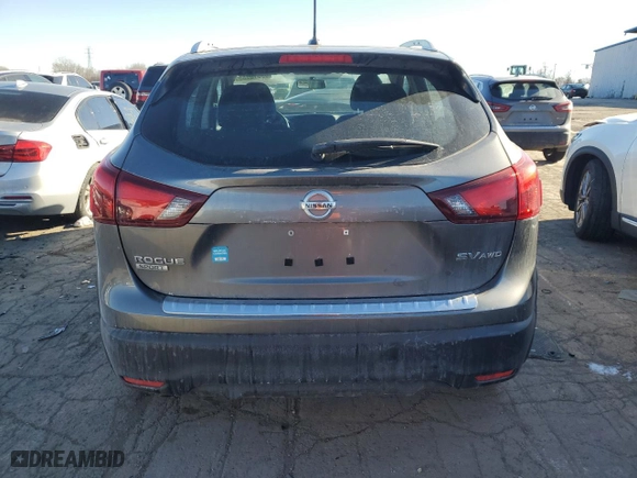 2017 Nissan Rogue Sport S with VIN JN1BJ1CR6HW104302, listed as a Copart auction lot 89310755 with 61,287 mi miles and Clean Title. Bid and sale history available at carsss.com. Image 6.