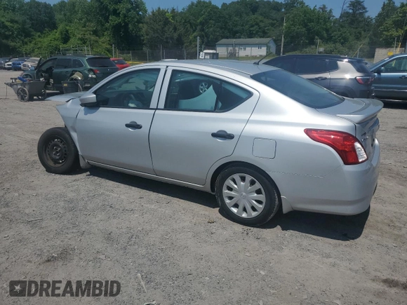 2017 Nissan Versa SV with VIN 3N1CN7AP9HL893337, listed as a Copart auction lot 59553845 with Not provided miles and Non repairable. Bid and sale history available at DreamBid. Image 2.