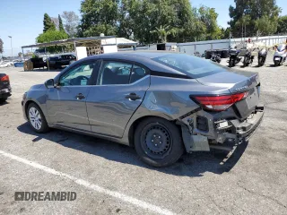2024 Nissan Sentra S with VIN 3N1AB8BV1RY289613, listed as a Copart auction lot 59392035 with 20,298 mi miles and Salvage title. Bid and sale history available at DreamBid. Image 2.
