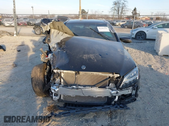 2021 Mercedes-Benz C 300 with VIN W1KWF8EB6MR649617, listed as a IAAI auction lot 41281592 with Not provided miles and . Bid and sale history available at DreamBid. Image 13.