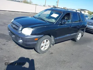 2006 Hyundai Santa Fe GLS with VIN KM8SC73D06U111314, listed as a IAAI auction lot 41874246 with 126,127 mi miles. Bid and sale history available at carsss.com. Image 2.