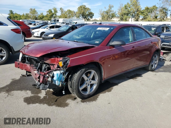 2008 Pontiac G6 with VIN 1G2ZG57N284181290, listed as a Copart auction lot 72150504 with 128,100 mi miles and Salvage Title. Bid and sale history available at carsss.com. Image 1.