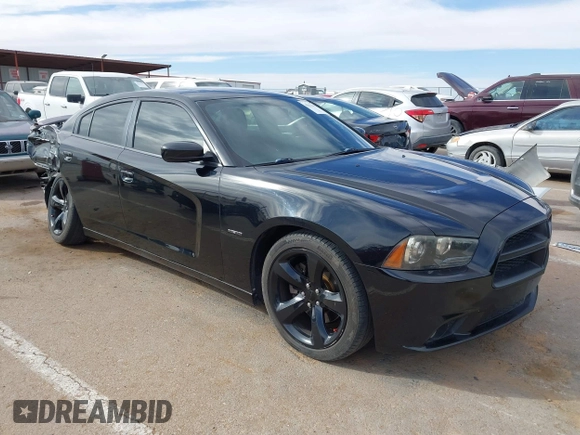 2012 Dodge Charger RT with VIN 2C3CDXCT4CH102776, listed as a IAAI auction lot 41623491 with 132,460 mi miles. Bid and sale history available at carsss.com. Image 1.