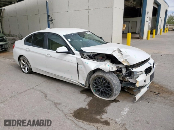 2013 BMW 3 Series 328i xDrive with VIN WBA3B3C51DF540084, listed as a Copart auction lot 56930105 with 117,567 mi miles and Salvage title. Bid and sale history available at DreamBid. Image 4.