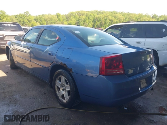 2007 Dodge Charger with VIN 2B3KA43G47H814908, listed as a IAAI auction lot 42111864 with 217,073 mi miles. Bid and sale history available at carsss.com. Image 3.