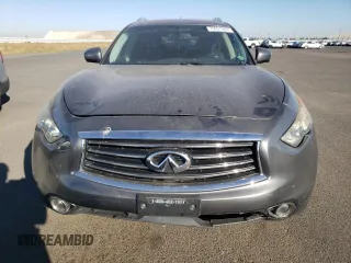 2013 Infiniti FX with VIN JN8CS1MU9DM141789, listed as a Copart auction lot 75931563 with 159,869 mi miles and Salvage title. Bid and sale history available at DreamBid. Image 5.