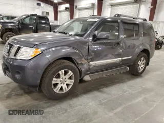 2012 Nissan Pathfinder S with VIN 5N1AR1NB4CC630578, listed as a Copart auction lot 52335705 with 156,977 mi miles and Salvage Title. Bid and sale history available at carsss.com. Image 1.