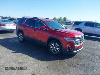 2021 GMC Acadia SLE with VIN 1GKKNKLS5MZ224129, listed as a IAAI auction lot 41894440 with 99,606 mi miles and . Bid and sale history available at carsss.com. Image 1.