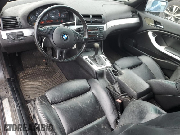 2005 BMW 3 Series 330Ci with VIN WBABW53435PL50544, listed as a Copart auction lot 47233445 with 153,778 mi miles and Clean Title. Bid and sale history available at carsss.com. Image 8.