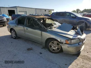 2007 Volvo S60 2.5L Turbo with VIN YV1RS592872640162, listed as a Copart auction lot 69946594 with 0 mi miles and Salvage Title. Bid and sale history available at carsss.com. Image 4.