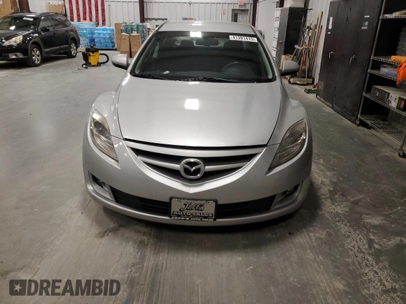 2009 Mazda 6 i Sport with VIN 1YVHP81A195M32353, listed as a Copart auction lot 41391415 with 145,075 mi miles and Salvage Title. Bid and sale history available at carsss.com. Image 5.