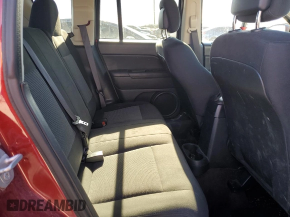 2016 Jeep Compass Sport with VIN 1C4NJDBB0GD753006, listed as a Copart auction lot 42496815 with 128,320 mi miles and Salvage Title. Bid and sale history available at carsss.com. Image 10.