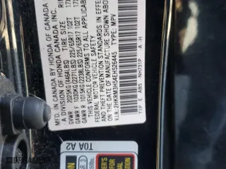 2014 Honda CR-V EX with VIN 2HKRM3H54EH526445, listed as a Copart auction lot 49780275 with 130,331 mi miles and Salvage Title. Bid and sale history available at carsss.com. Image 16.
