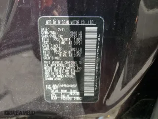 2011 Nissan Quest S with VIN JN8AE2KP5B9010537, listed as a Copart auction lot 71769654 with 149,934 mi miles and Salvage Title. Bid and sale history available at carsss.com. Image 13.