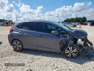 2017 Honda Fit EX with VIN JHMGK5H73HS002153, listed as a Copart auction lot 62923335 with Not provided miles and Salvage title. Bid and sale history available at DreamBid. Image 4.