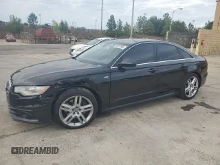 2014 Audi A6 Prestige z VIN WAUHMAFC2EN154683, wystawiony jako Copart lot #53813665 z przebiegiem 125 889 mil mil oraz Szkoda całkowita • Salvage title. Historia ofert i sprzedaży dostępna na DreamBid. Obrazek 1.