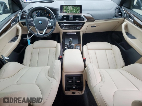 2019 BMW X3 sDrive30i with VIN 5UXTR7C5XKLE98200, listed as a Copart auction lot 44036615 with 75,956 mi miles and Clean Title. Bid and sale history available at carsss.com. Image 8.