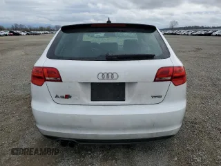 2011 Audi A3 Premium Plus with VIN WAUKEAFM6BA010052, listed as a Copart auction lot 47665695 with 150,840 mi miles and Salvage title. Bid and sale history available at DreamBid. Image 6.