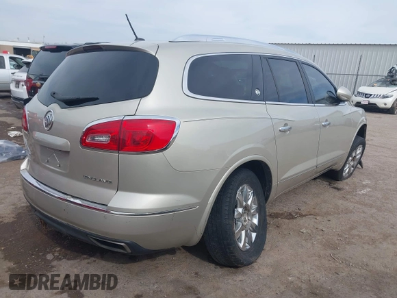 2013 Buick Enclave Leather with VIN 5GAKRCKD3DJ255341, listed as a IAAI auction lot 38811735 with 194,140 mi miles. Bid and sale history available at carsss.com. Image 4.