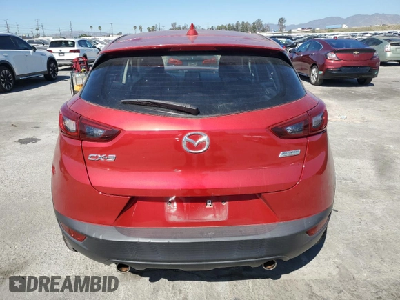 2018 Mazda CX-3 Touring with VIN JM1DKDC78J1307830, listed as a Copart auction lot 47021665 with 39,088 mi miles and Salvage Title. Bid and sale history available at carsss.com. Image 6.