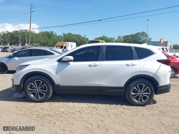 2020 Honda CR-V EX-L with VIN 7FARW1H84LE030067, listed as a IAAI auction lot 41929899 with 72,377 mi miles. Bid and sale history available at carsss.com. Image 14.