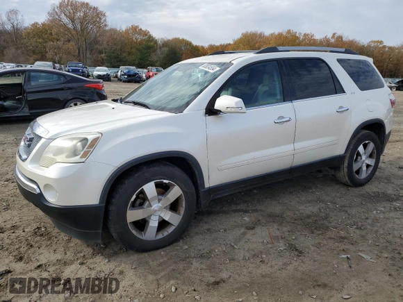 2012 GMC Acadia SLT2 with VIN 1GKKRSED2CJ387918, listed as a Copart auction lot 83834554 with 192,188 mi miles and Salvage Title. Bid and sale history available at carsss.com. Image 1.