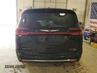 2023 Chrysler Pacifica Limited with VIN 2C4RC3GGXPR503876, listed as a Copart auction lot 45938445 with 12,606 mi miles and Salvage title. Bid and sale history available at DreamBid. Image 6.