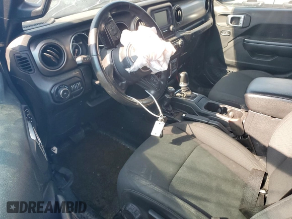 2020 Jeep Wrangler Unlimited Sport S с VIN 1C4HJXDN5LW269143, выставлен на аукционе Copart как лот 51481855 с пробегом Не указан миль и Списание • Salvage title. История ставок и продаж доступна на DreamBid. Изображение 8.