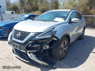 2023 Nissan Murano SV with VIN 5N1AZ2BJ9PC140063, listed as a IAAI auction lot 41856504 with 37,551 mi miles. Bid and sale history available at carsss.com. Image 17.