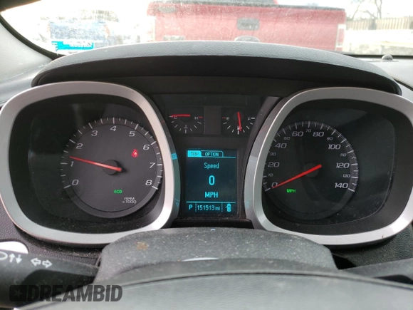 2014 Chevrolet Equinox LS with VIN 2GNFLEEK0E6349481, listed as a Copart auction lot 45725425 with 151,513 mi miles and Salvage Title. Bid and sale history available at DreamBid. Image 9.